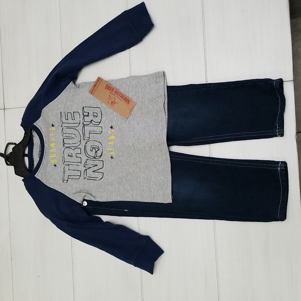 NWT 3t True Religion 2 Piece Outfit